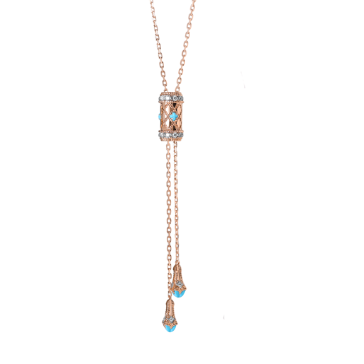 Picture of The Elegant Cylindrical Necklace