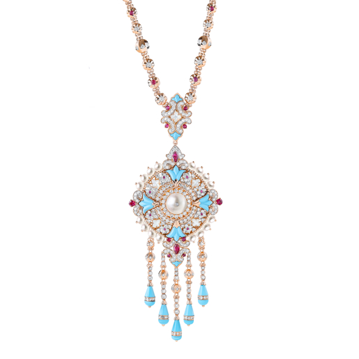 Picture of Turquoise Waves necklace